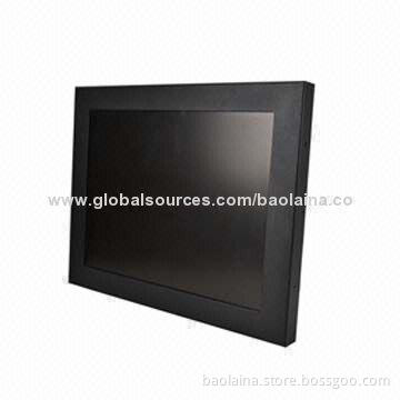 Metal Case 12.1-inch CCTV LCD Monitor with VGA/BNC Input for Industrial Applications